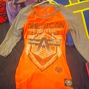 American Fighter 3/4 sleeve